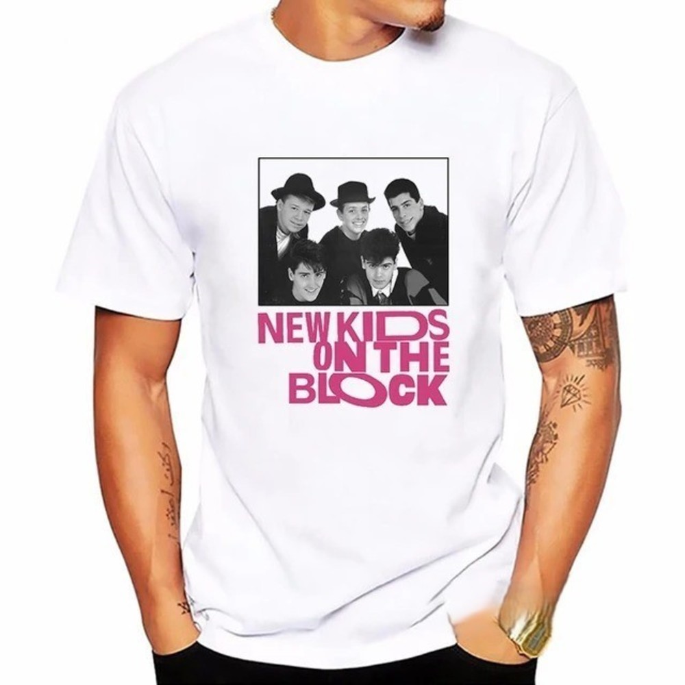 NKOTB Pink New Kids On The Block Unisex T-shirt Gift For Fan